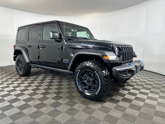 Used 2023 Jeep Wrangler 4xe Willys 4XE with VIN 1C4JJXN67PW685810 for sale in Cuyahoga Falls, OH