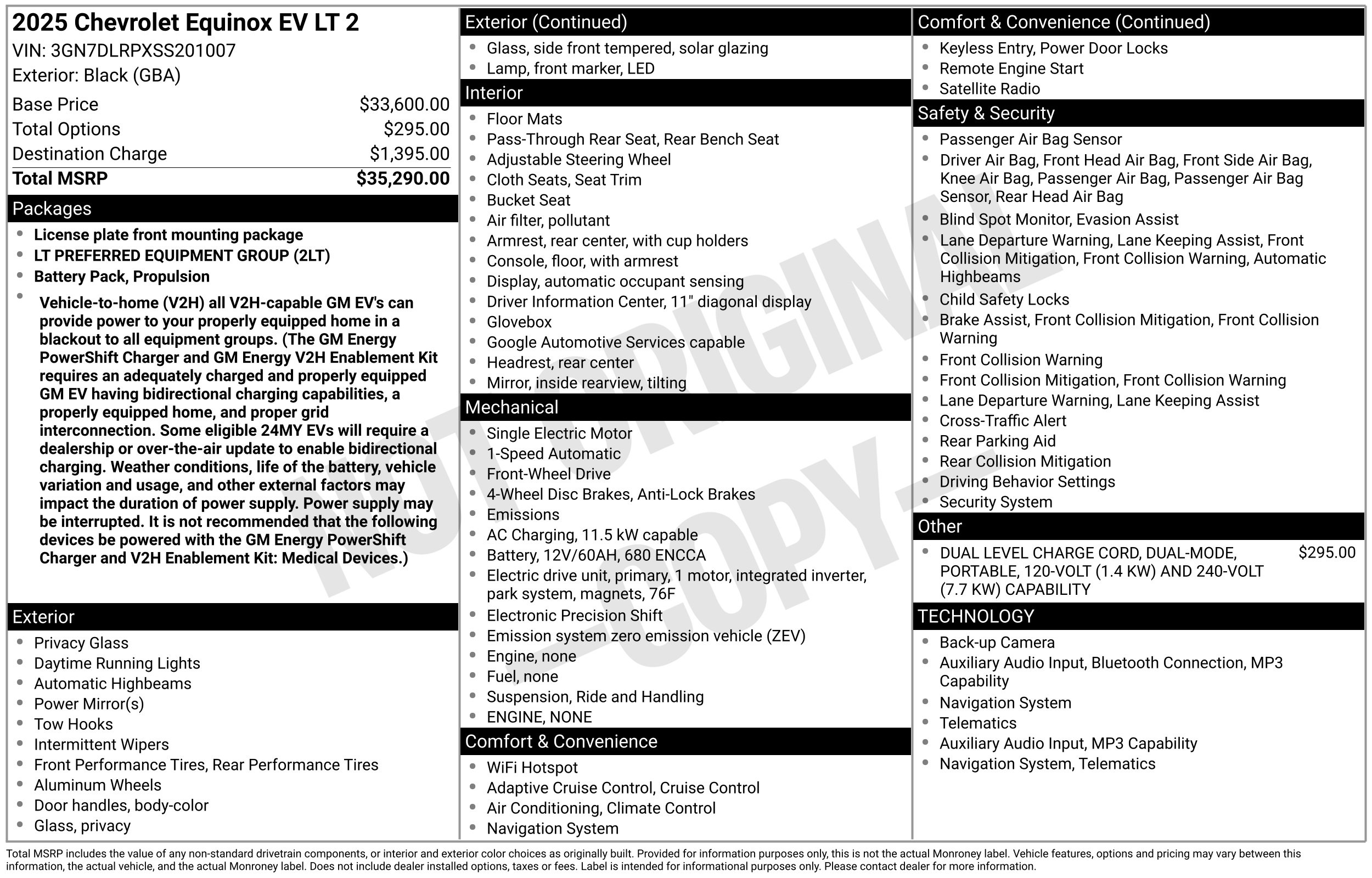 Used 2025 Chevrolet Equinox EV LT SUV