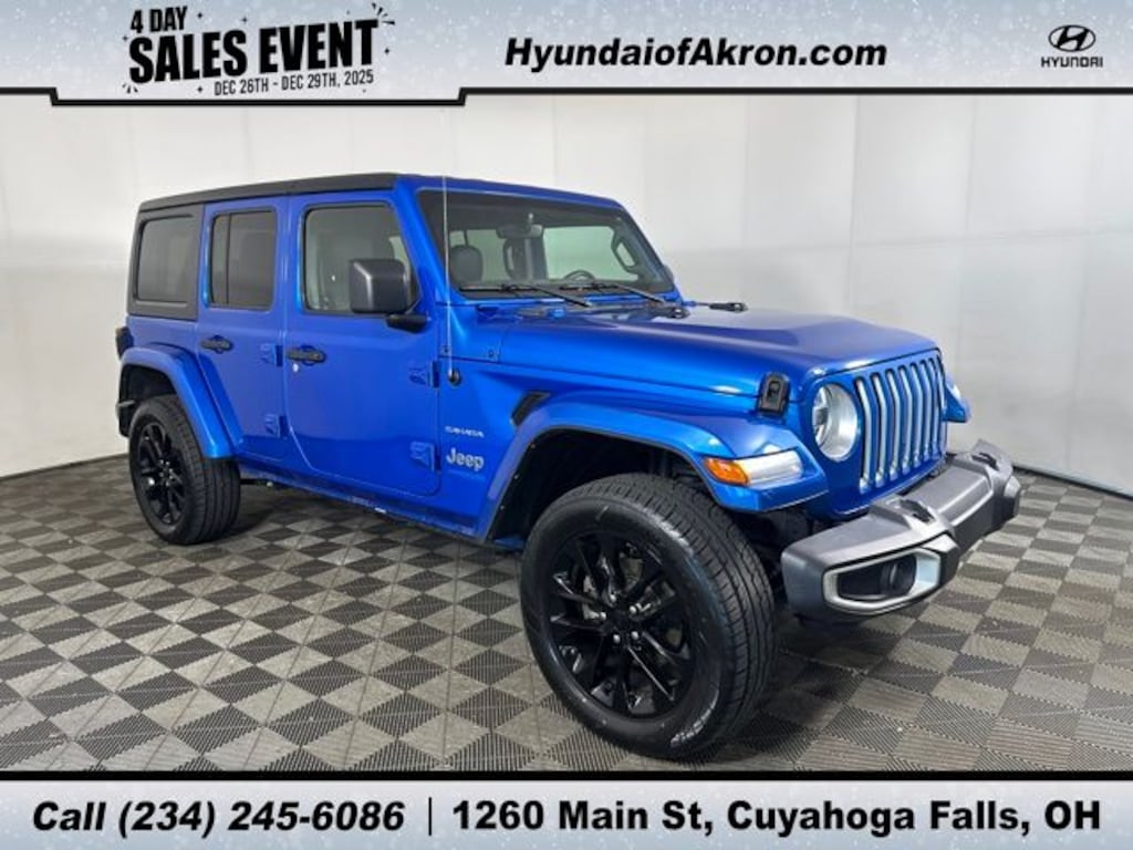 Used 2021 Jeep Wrangler 4xe Unlimited Sahara 4xe SUV