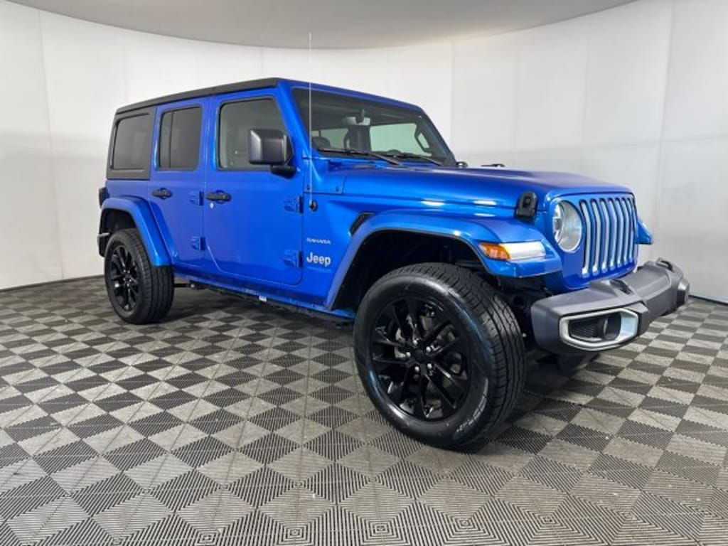 Used 2021 Jeep Wrangler 4xe Unlimited Sahara 4xe SUV