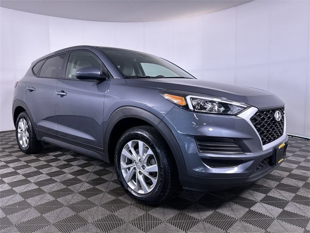 Used 2021 Hyundai Tucson SE with VIN KM8J2CA43MU351951 for sale in Cuyahoga Falls, OH