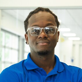 Staff member Abu Sesay from ID_8eadb15c5016