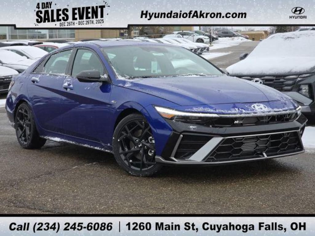 New 2025 Hyundai Elantra N Line Sedan