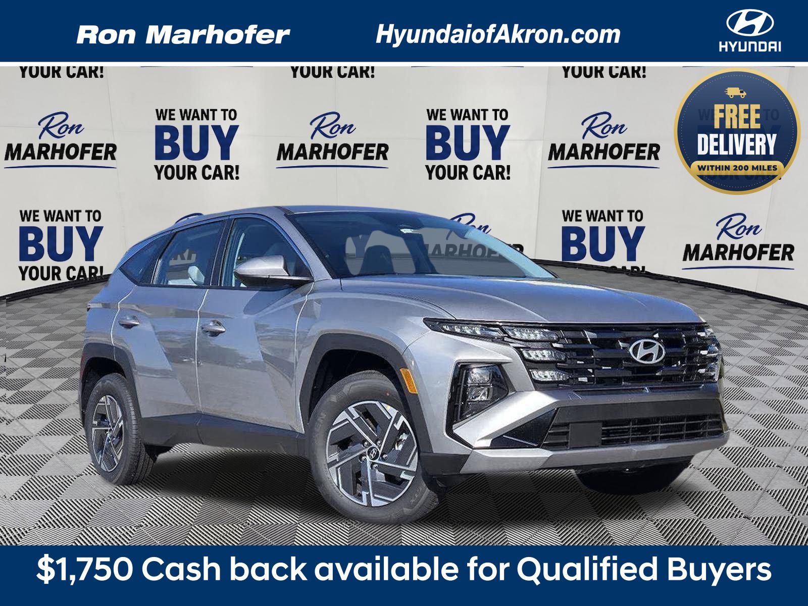 New 2026 Hyundai Tucson Hybrid Blue SUV