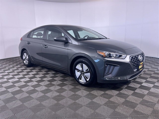 Used 2021 Hyundai IONIQ Blue with VIN KMHC65LC9MU261622 for sale in Cuyahoga Falls, OH