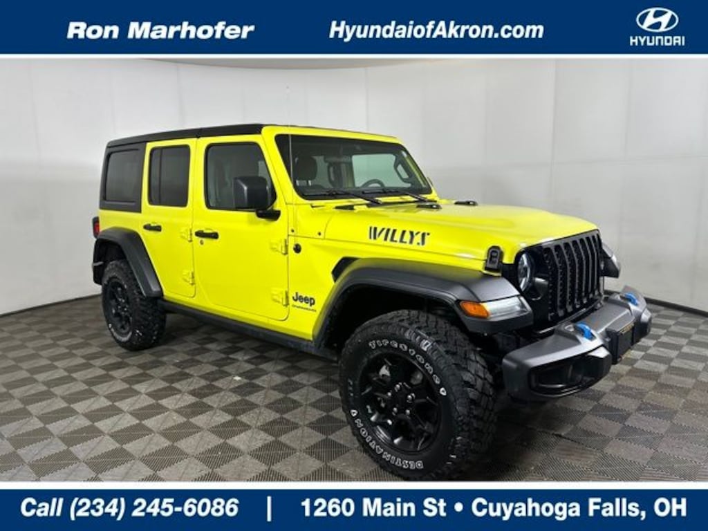 Used 2023 Jeep Wrangler 4xe Base 4xe SUV