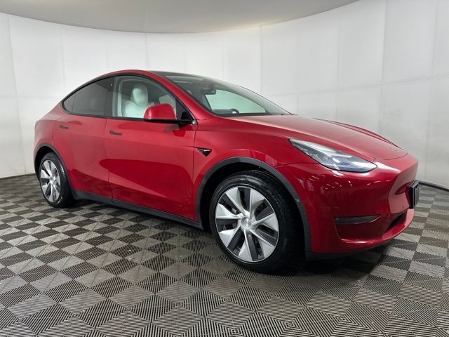 Used 2020 Tesla Model Y Long Range with VIN 5YJYGDEE1LF020368 for sale in Cuyahoga Falls, OH