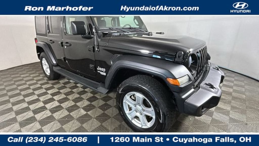 Used 2018 Jeep Wrangler Unlimited Sport S SUV