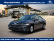 New 2026 Hyundai Elantra Hybrid Blue Sedan