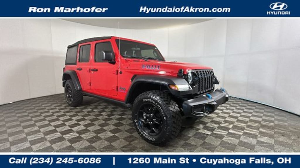 Used 2023 Jeep Wrangler 4xe Base 4xe SUV