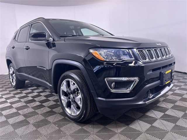 Used 2021 Jeep Compass Limited with VIN 3C4NJDCB4MT558465 for sale in Cuyahoga Falls, OH