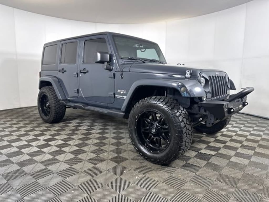 Used 2018 Jeep Wrangler JK Unlimited Sahara SUV