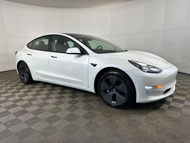 Used 2021 Tesla Model 3 Base with VIN 5YJ3E1EB3MF974724 for sale in Cuyahoga Falls, OH
