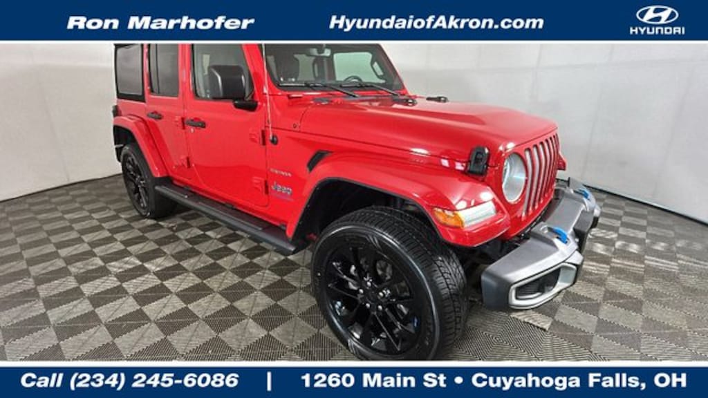 Used 2023 Jeep Wrangler 4xe Sahara 4xe SUV