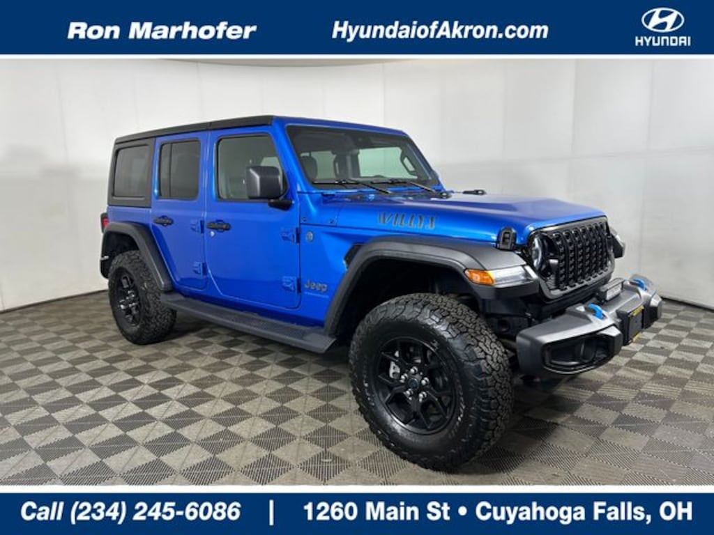 Used 2024 Jeep Wrangler 4xe Willys 4xe SUV