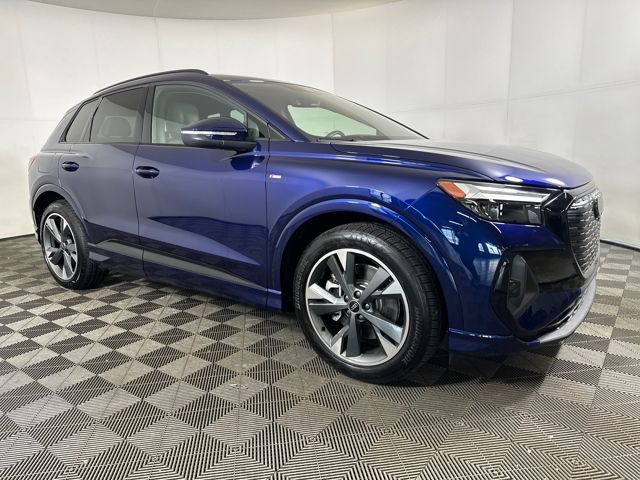 Used 2025 Audi Q4 e-tron Premium Plus with VIN WA1LUBFZ2SP042595 for sale in Cuyahoga Falls, OH