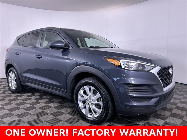 Used 2021 Hyundai Tucson SE with VIN KM8J23A48MU299300 for sale in Cuyahoga Falls, OH