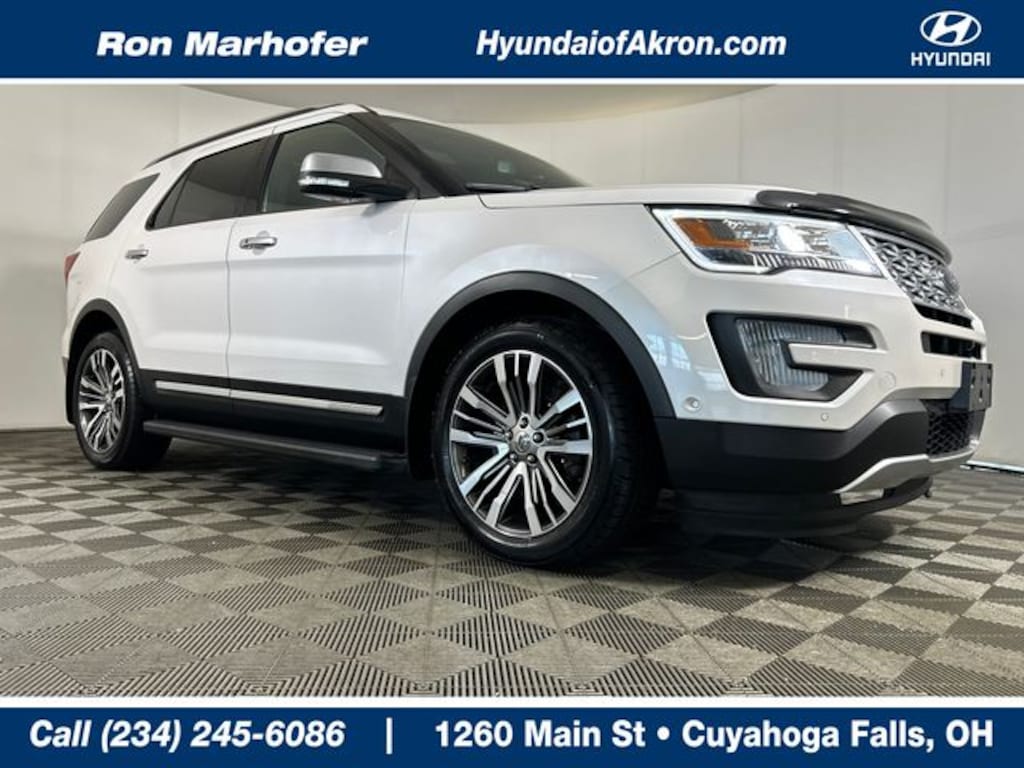 Used 2017 Ford Explorer Platinum SUV