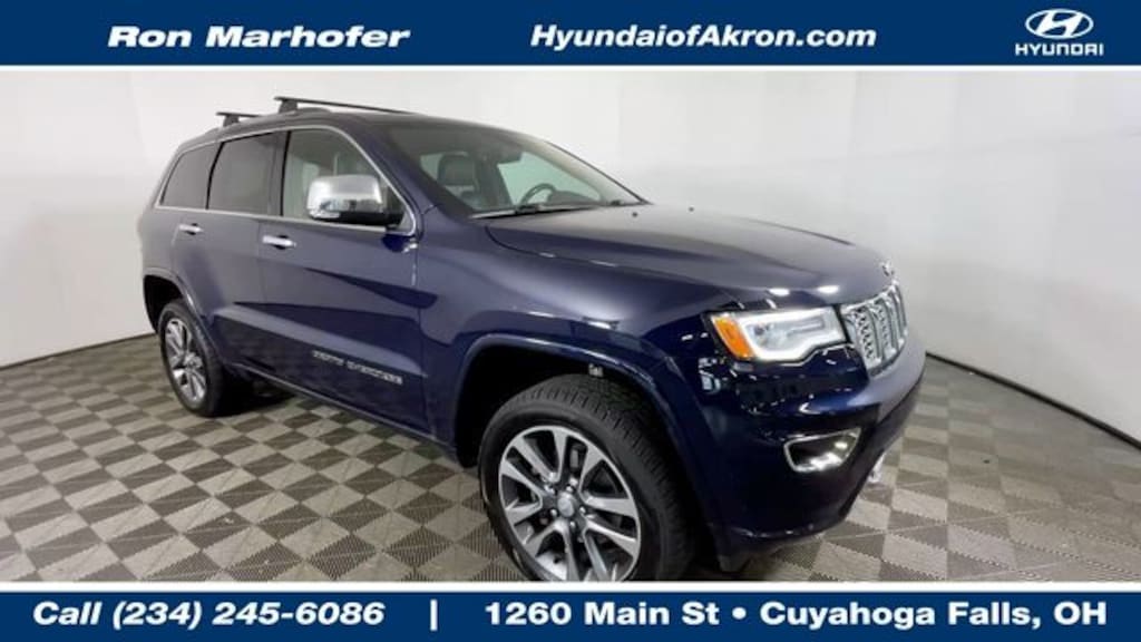 Used 2018 Jeep Grand Cherokee Overland SUV