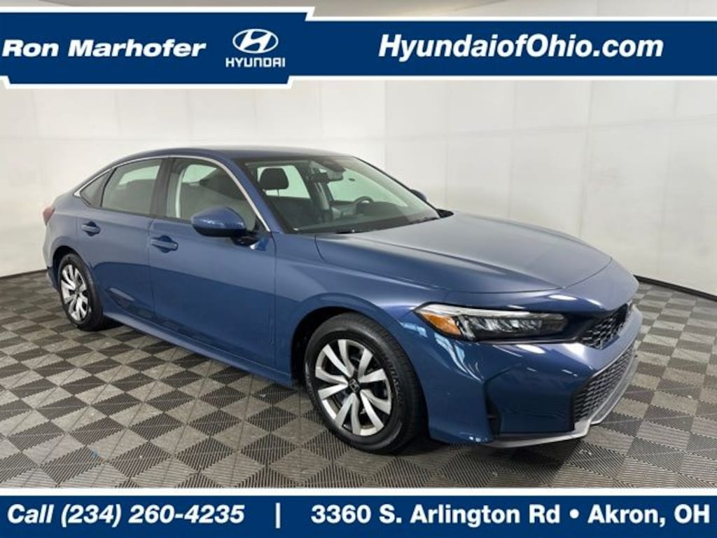 Used 2025 Honda Civic LX Sedan