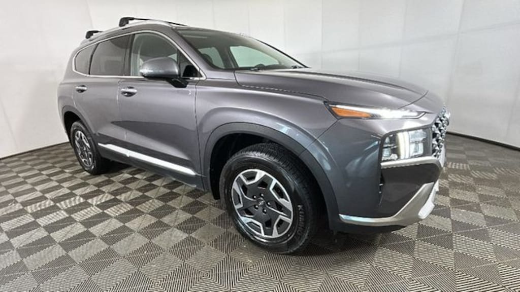 Used 2021 Hyundai Santa Fe Hybrid Blue SUV