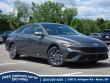 New 2026 Hyundai Elantra Hybrid Blue Sedan