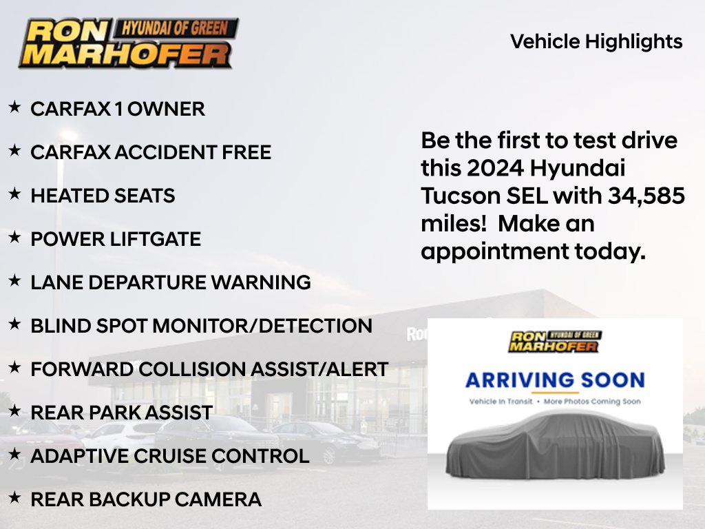 Certified 2024 Hyundai Tucson SEL SUV