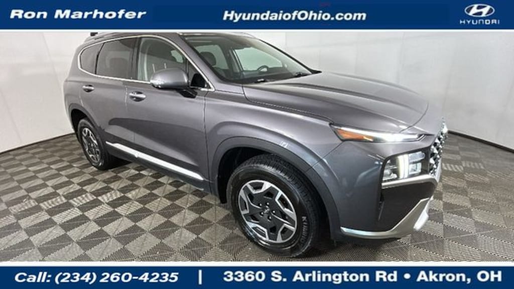 Used 2021 Hyundai Santa Fe Hybrid Blue SUV