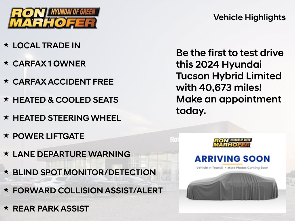 Certified 2024 Hyundai Tucson Hybrid Limited SUV