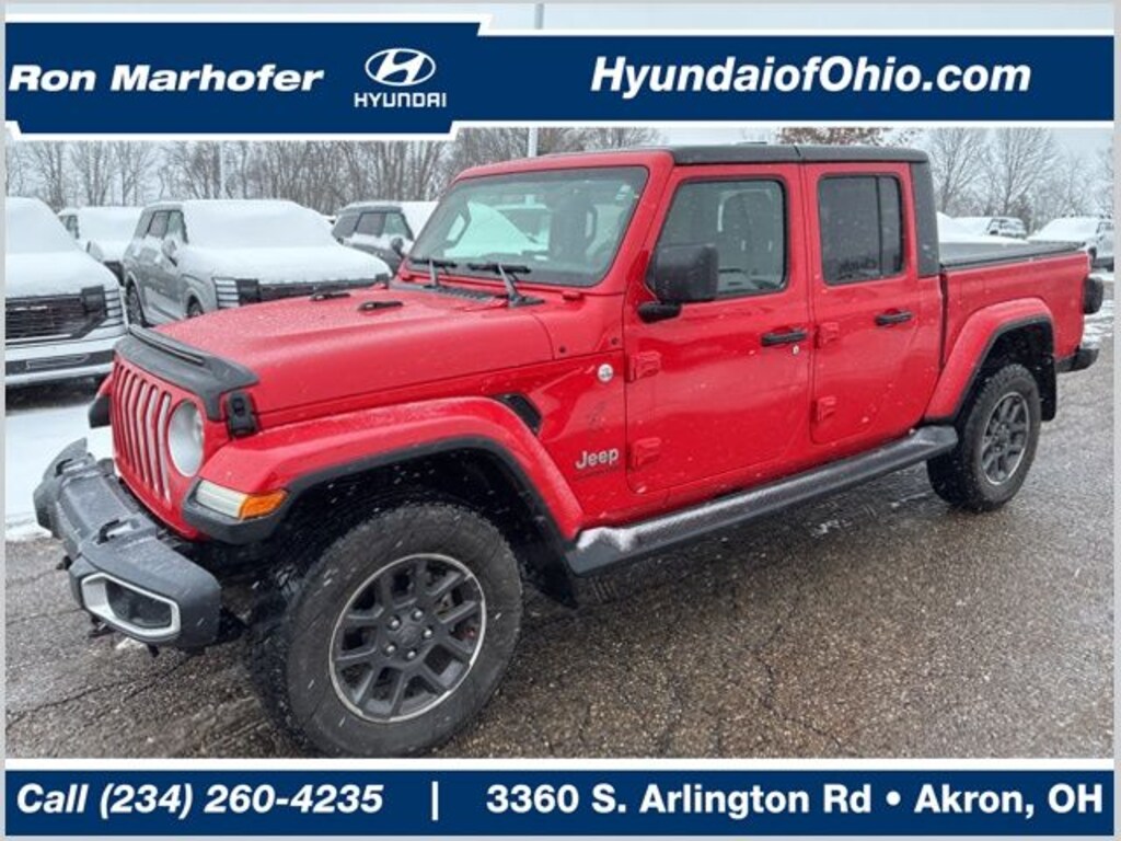 Used 2020 Jeep Gladiator Overland Truck