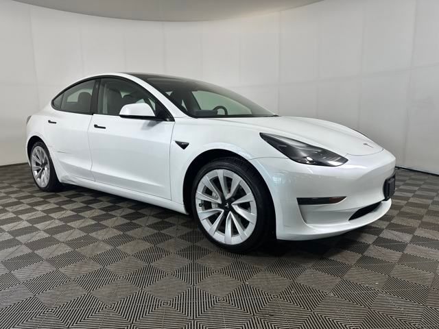 Used 2023 Tesla Model 3 Base with VIN 5YJ3E1EA8PF510579 for sale in Akron, OH