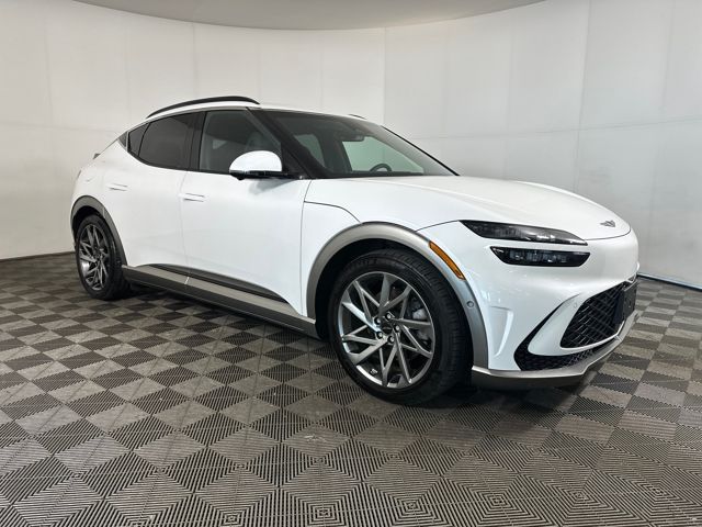 Used 2023 GENESIS GV60 Advanced with VIN KMUKCDTCXPU014419 for sale in Akron, OH