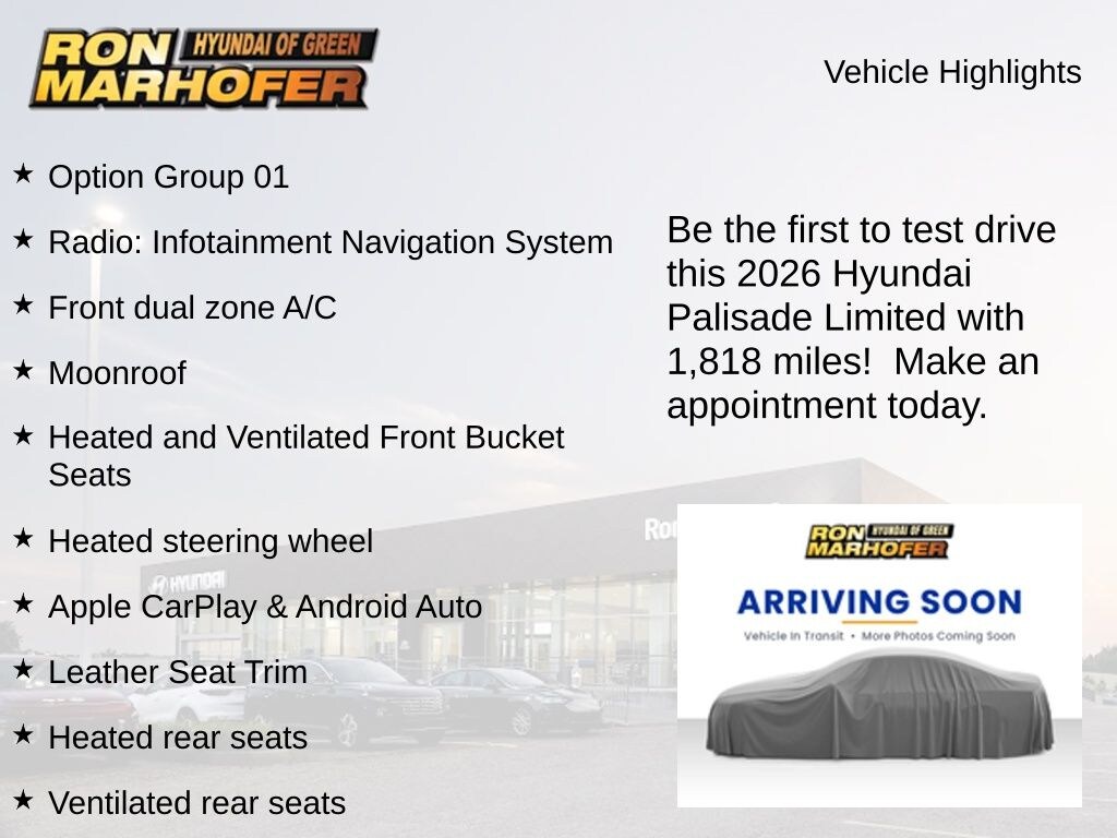 Used 2026 Hyundai Palisade Limited SUV