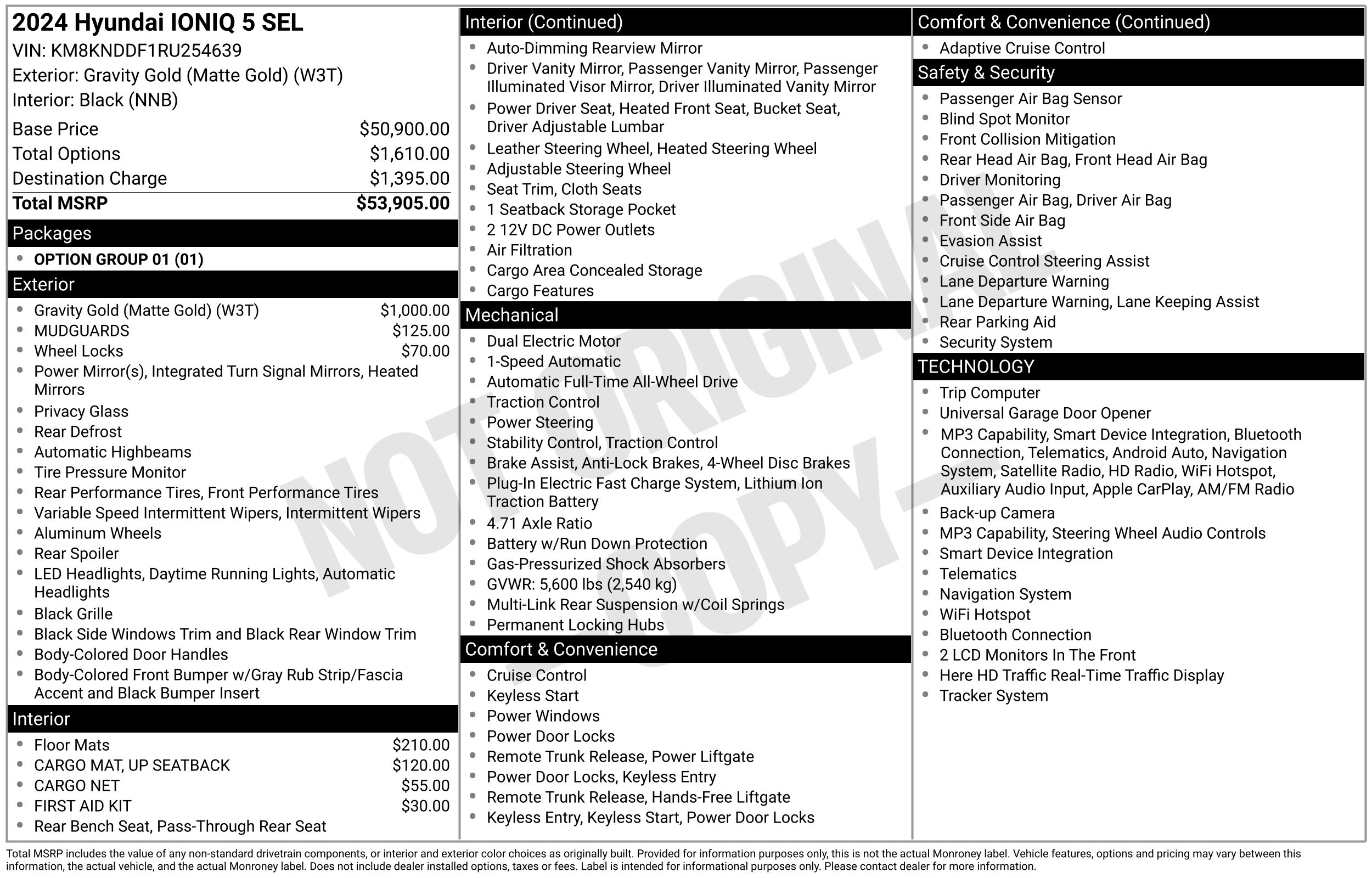 Certified 2024 Hyundai IONIQ 5 SEL SUV