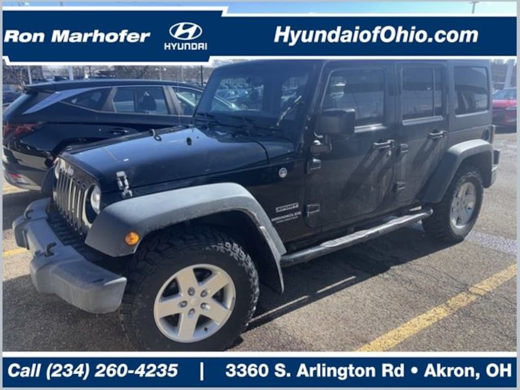 Used 2016 Jeep Wrangler JK Unlimited Unlimited Sport SUV