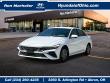 New 2025 Hyundai Elantra Hybrid Blue Sedan