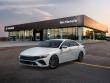 New 2026 Hyundai Elantra Hybrid Blue Sedan