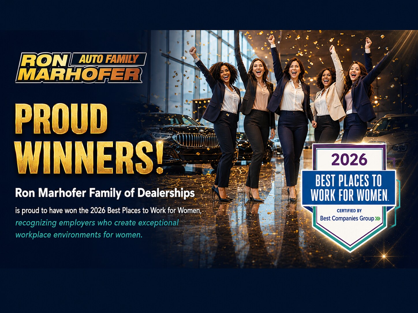 Ron Auto Family Marhofer Proud Winners