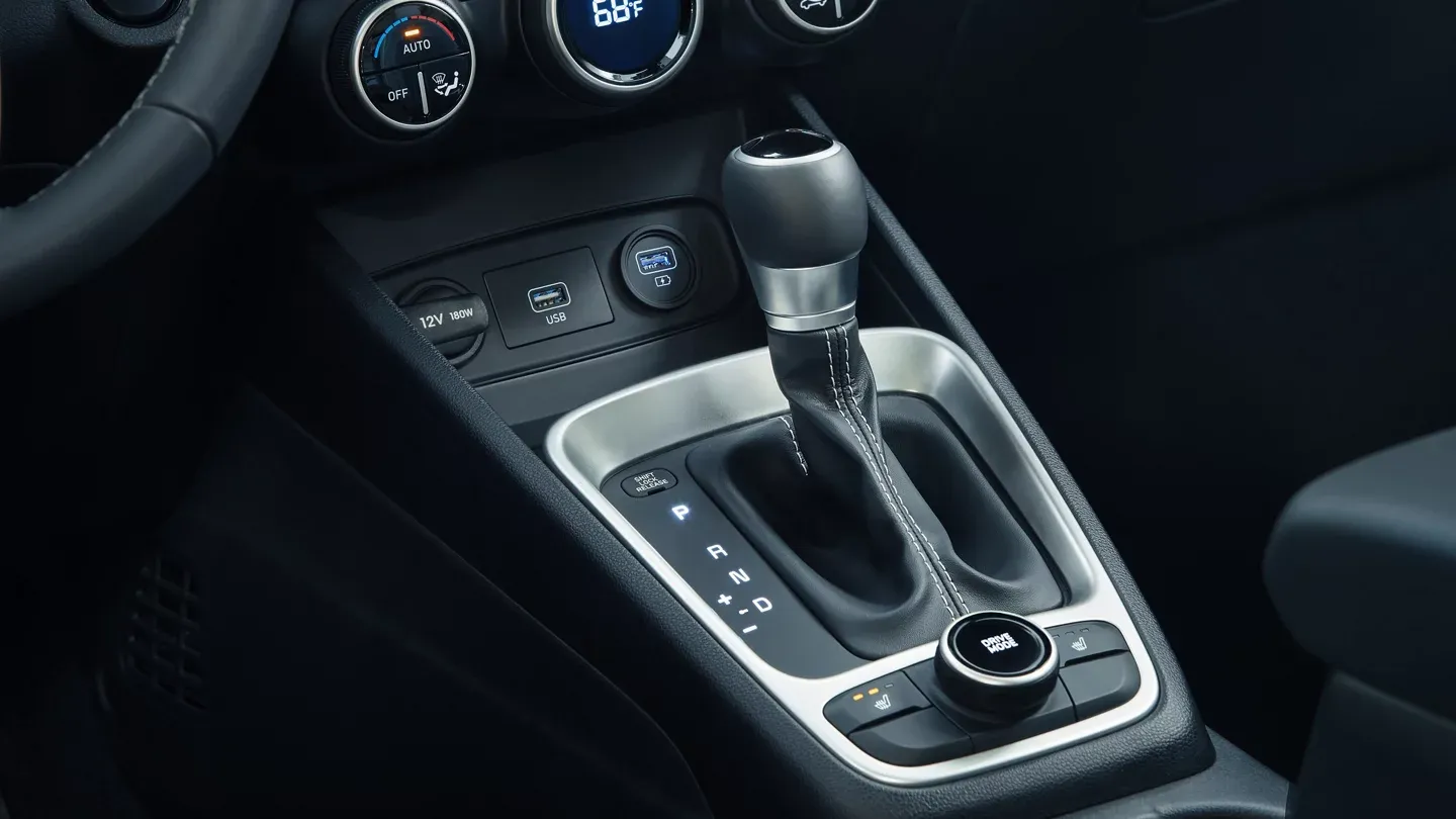 2025 Hyundai Venue interior with smartphone integration.