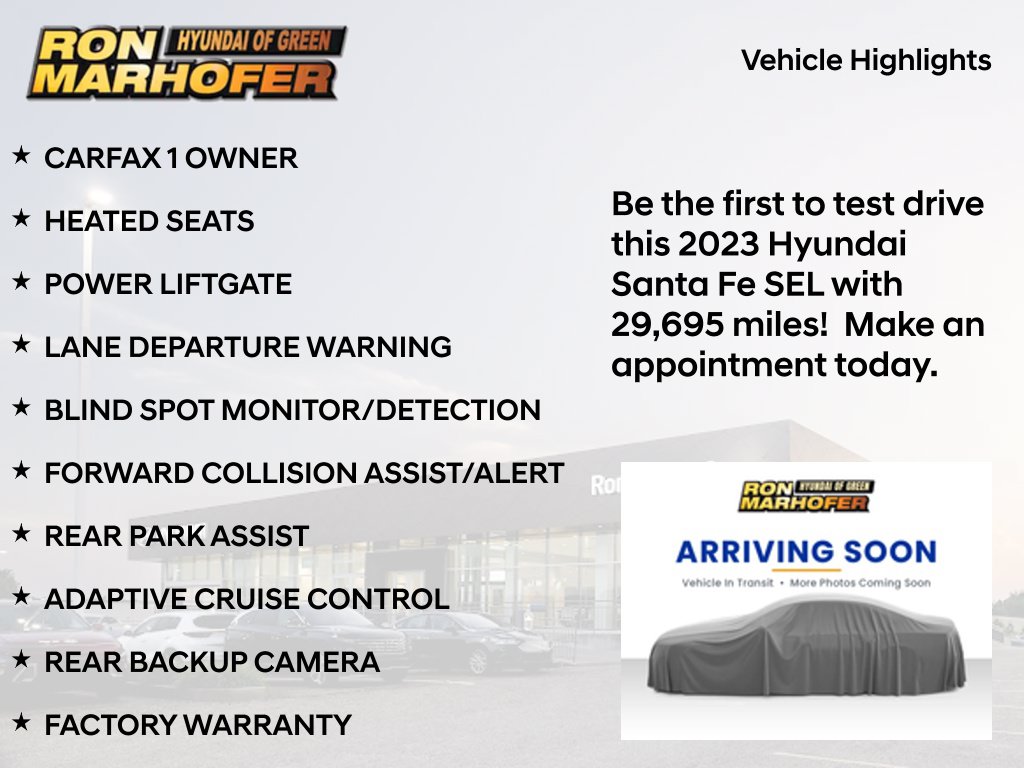Certified 2023 Hyundai Santa Fe SEL SUV