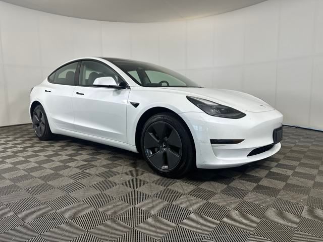 Used 2023 Tesla Model 3 Base with VIN 5YJ3E1EA0PF587897 for sale in Akron, OH