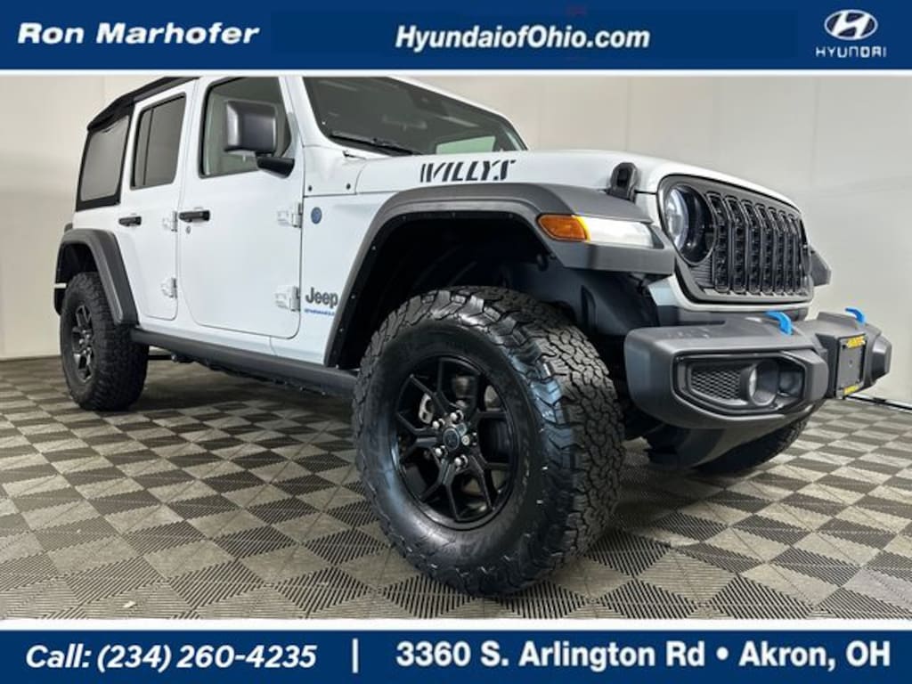 Used 2024 Jeep Wrangler 4xe Willys 4xe SUV