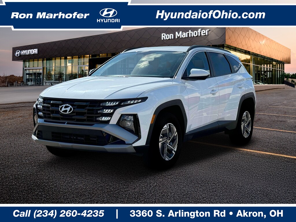 New 2025 Hyundai Tucson Hybrid Blue SUV