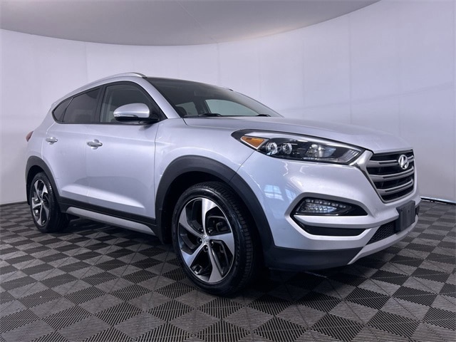 Used 2017 Hyundai Tucson Limited with VIN KM8J3CA21HU313748 for sale in Akron, OH