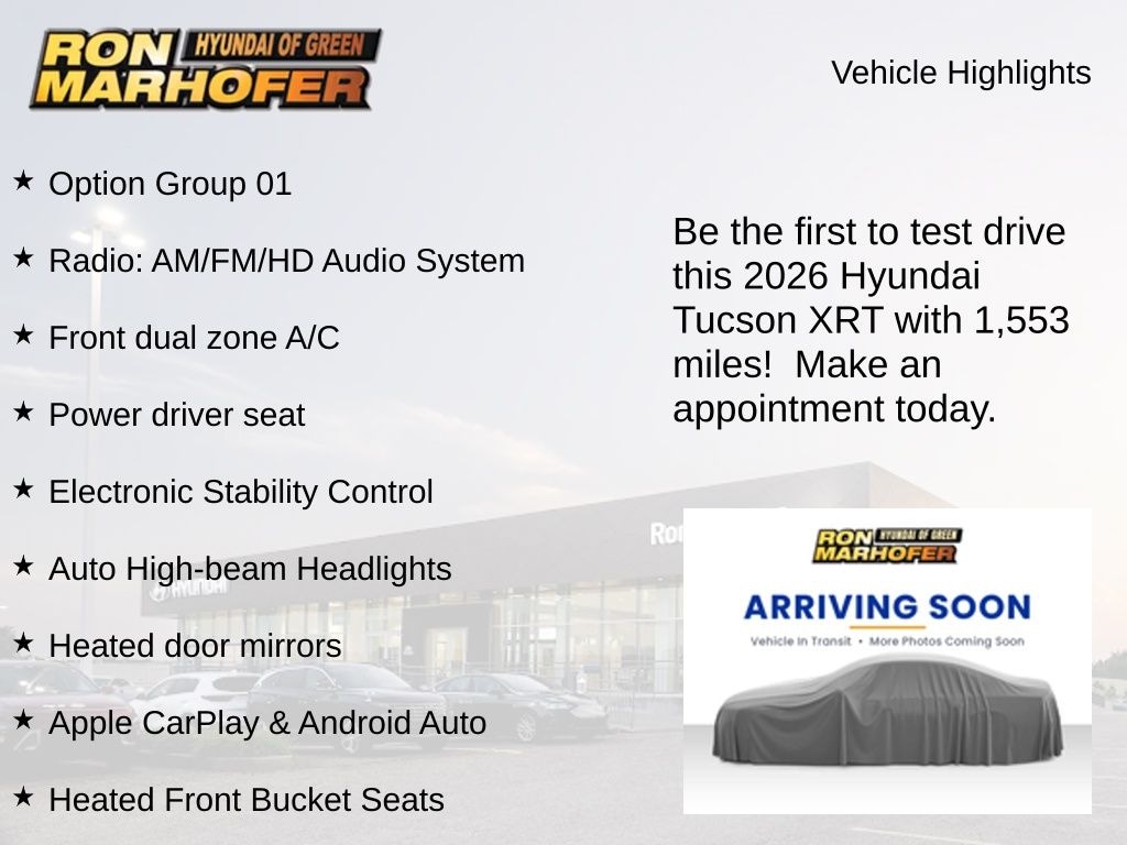 Used 2026 Hyundai Tucson XRT SUV