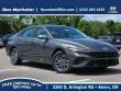 New 2026 Hyundai Elantra Hybrid Blue Sedan