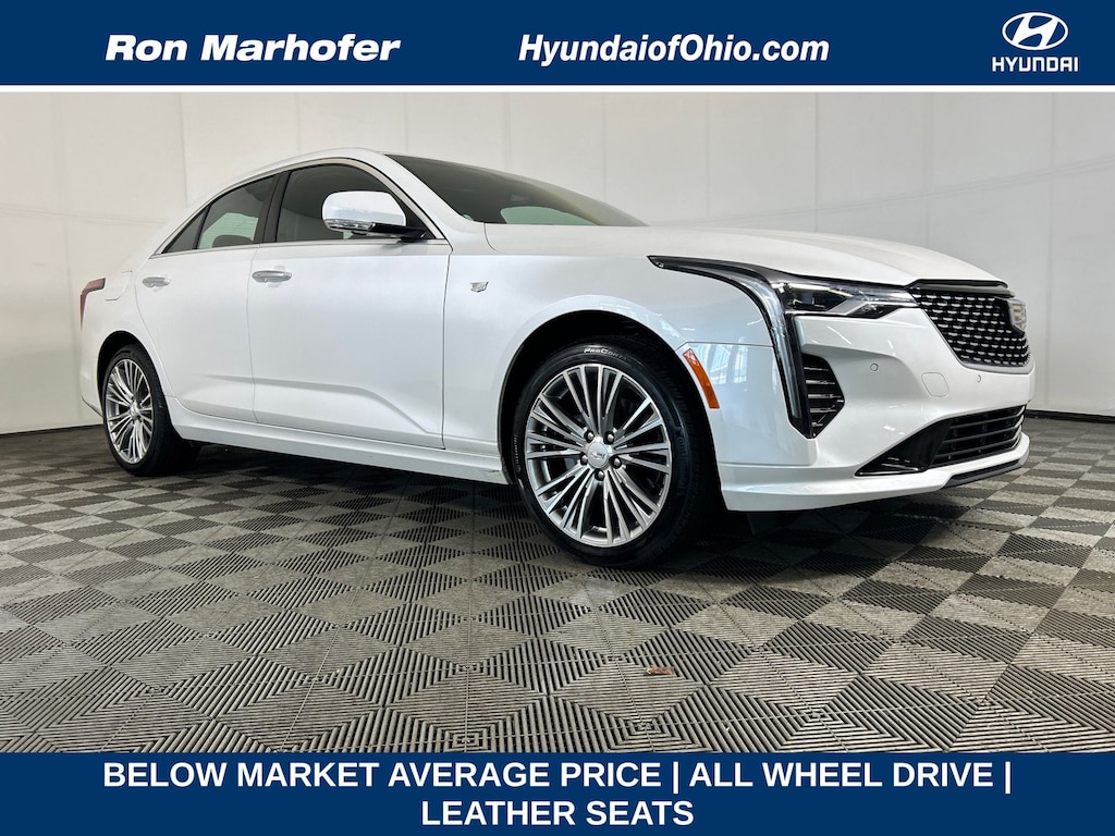 Used 2022 CADILLAC CT4 Premium Luxury Sedan
