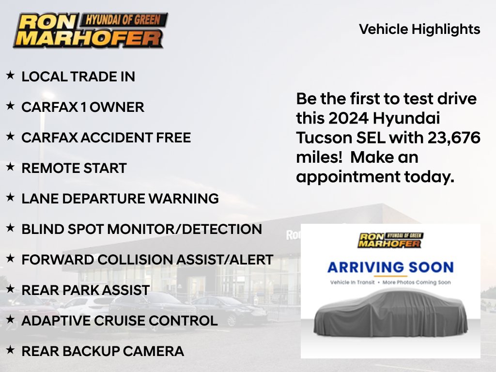 Certified 2024 Hyundai Tucson SEL SUV