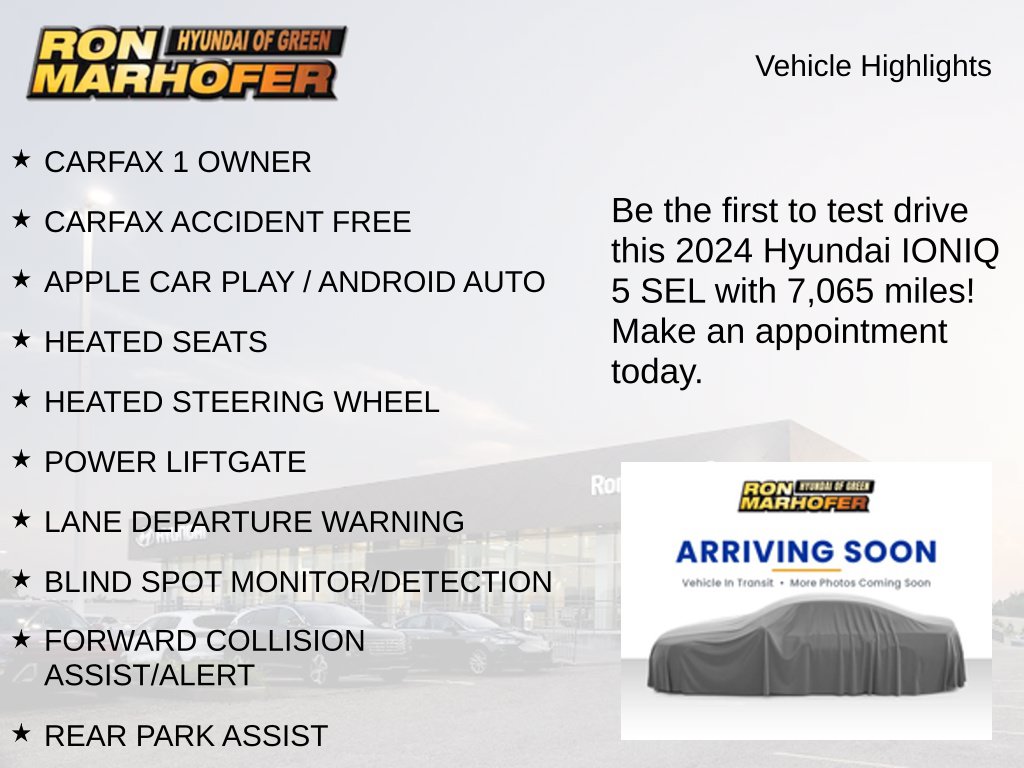Used 2024 Hyundai IONIQ 5 SEL with VIN KM8KNDDFXRU258527 for sale in Akron, OH