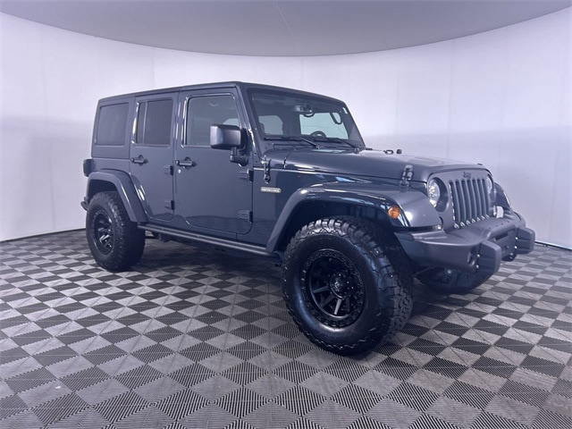 Used 2018 Jeep Wrangler JK Unlimited Freedom Edition with VIN 1C4BJWDG1JL850851 for sale in Akron, OH